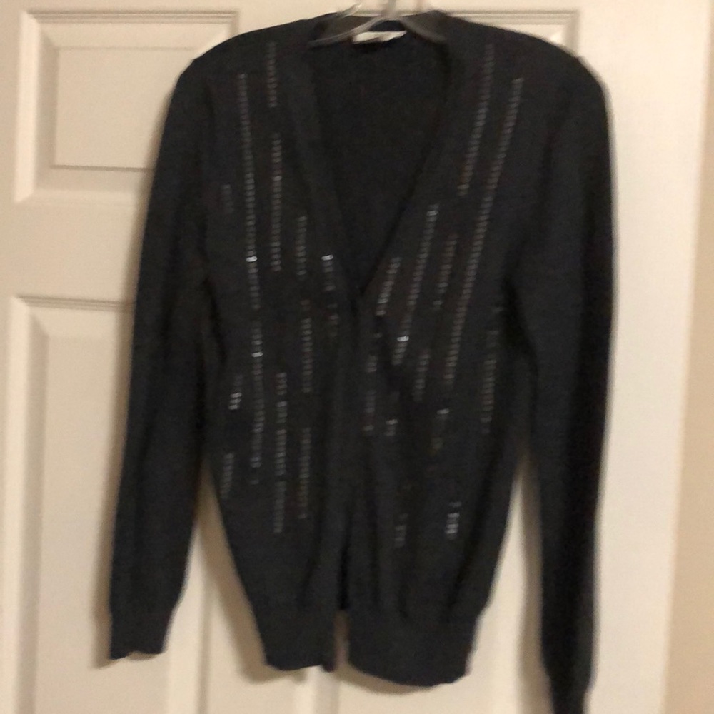 Dk gray cardigan